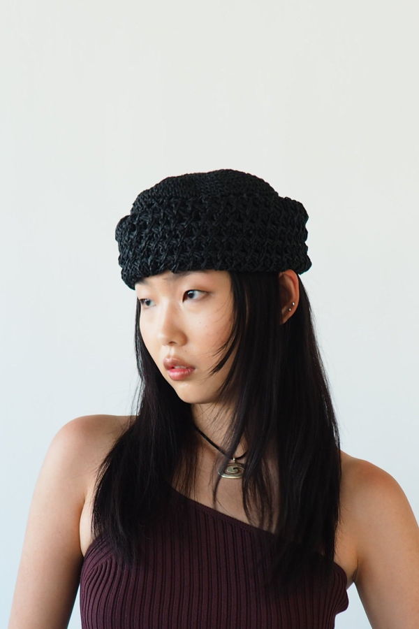 Clyde Toyo Roller Hat - Black