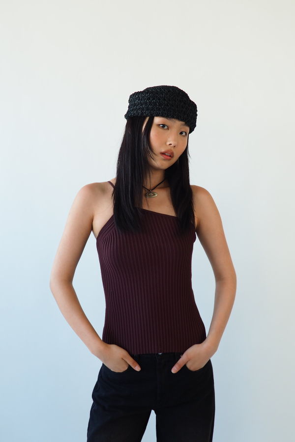 Clyde Toyo Roller Hat - Black