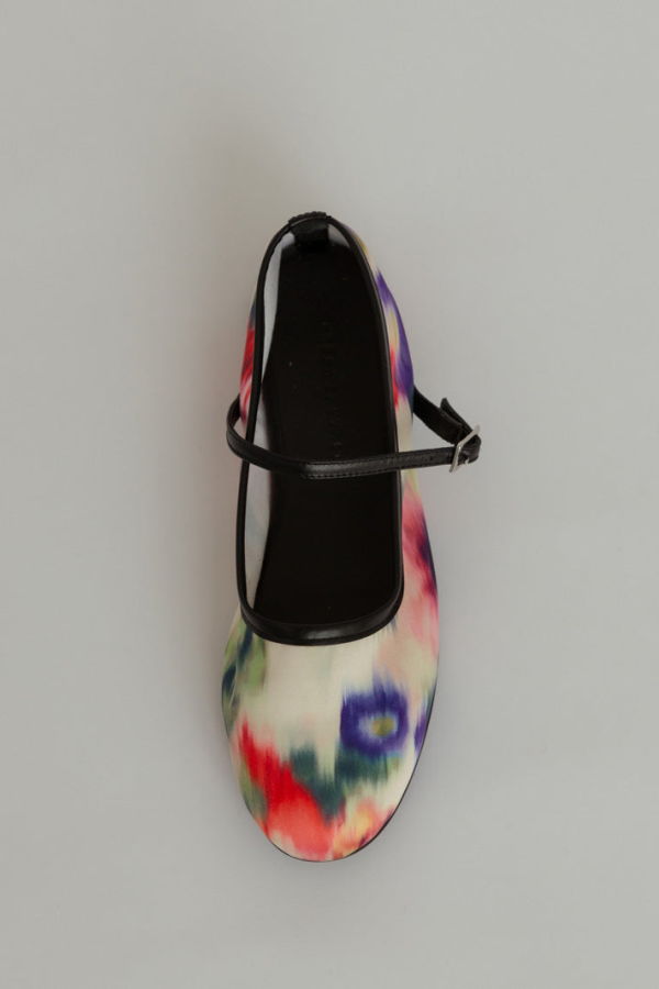 Freda Salvador Laurel Mary Jane Flats - Watercolor