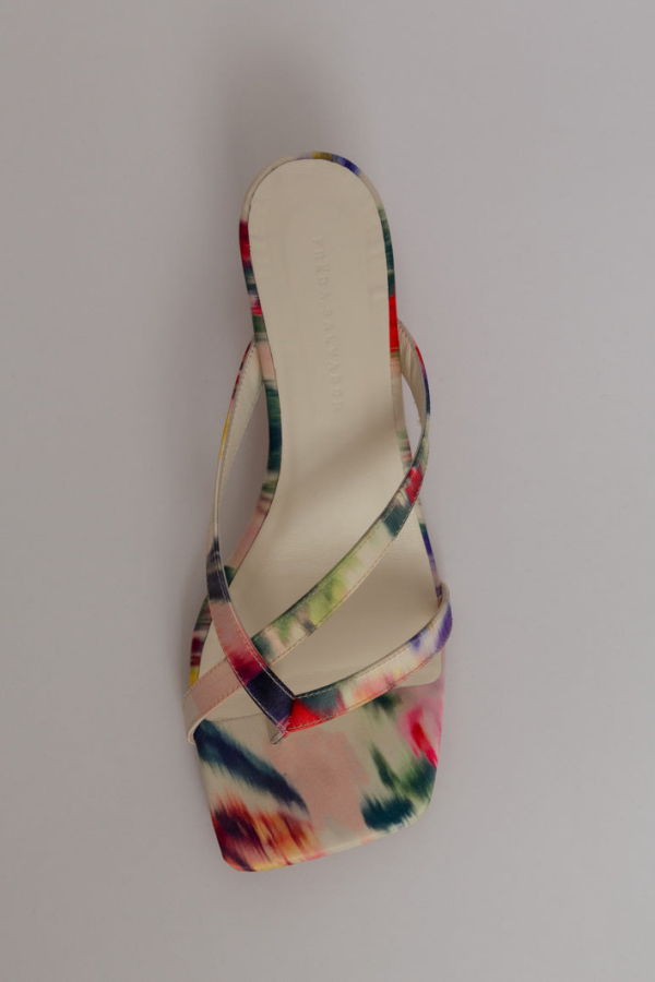 Freda Salvador Elaine Heel Sandal - Watercolor