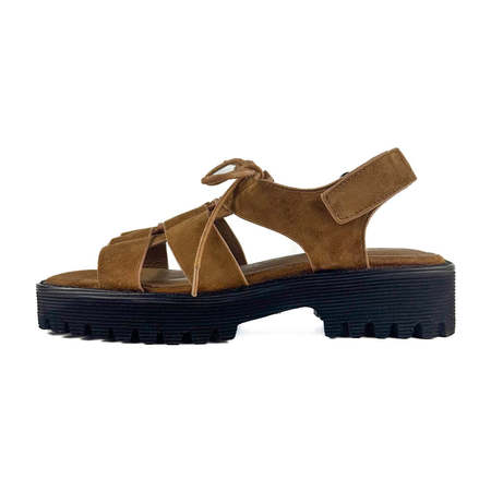 grounds Moopie Leather Sandal - Gray/Ice Gray | Garmentory