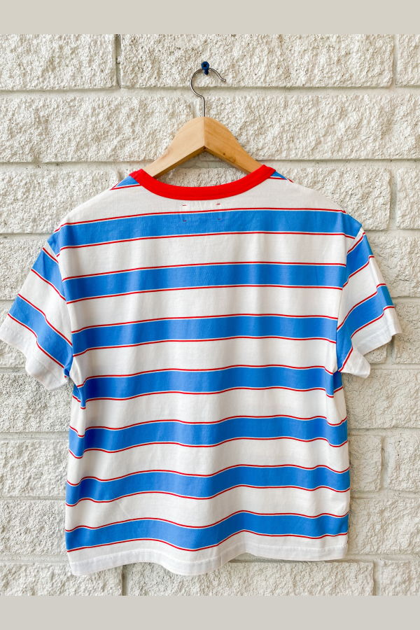 Xirena Carter Tee - Freshwater Stripe