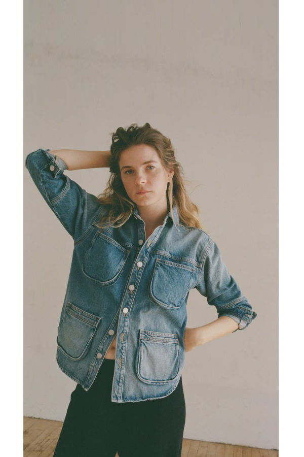 Shaina Mote Work Shirt - Vintage Indigo