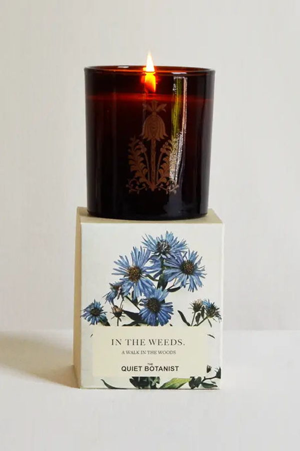 The Quiet Botanist In the Weeds Candle