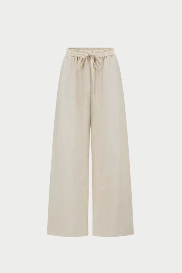INTO THE EAST Drawstring Straight-Leg Pants