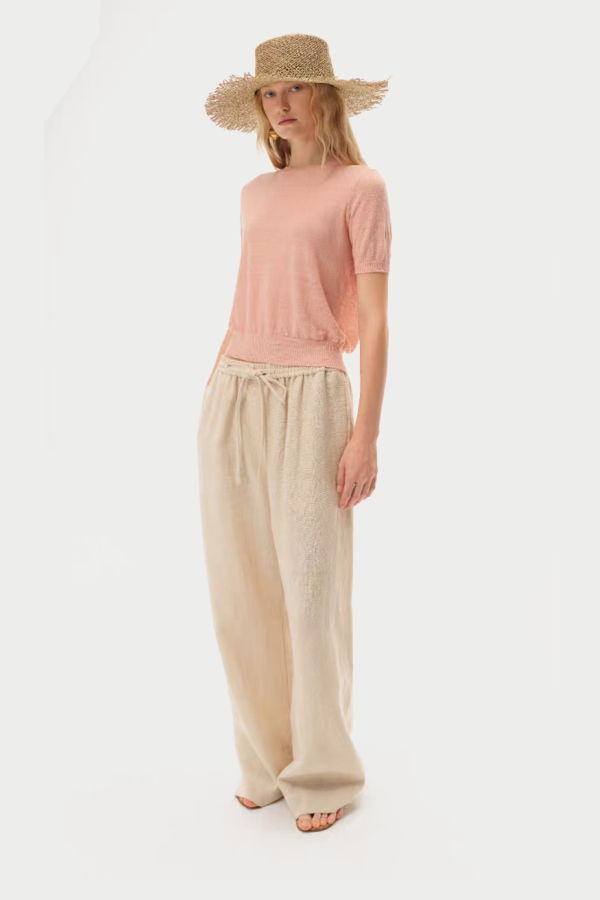 INTO THE EAST Drawstring Straight-Leg Pants