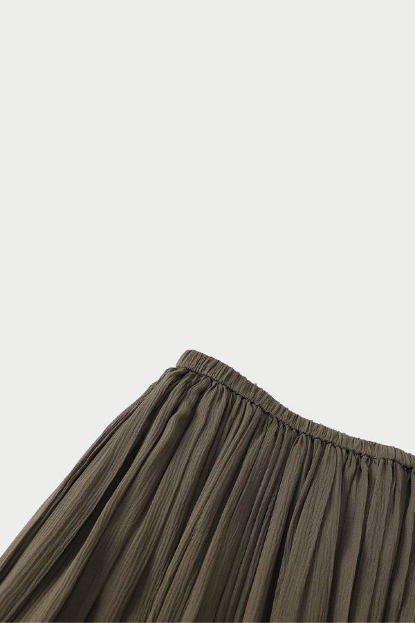 INTO THE EAST Elastic Waist Skirt