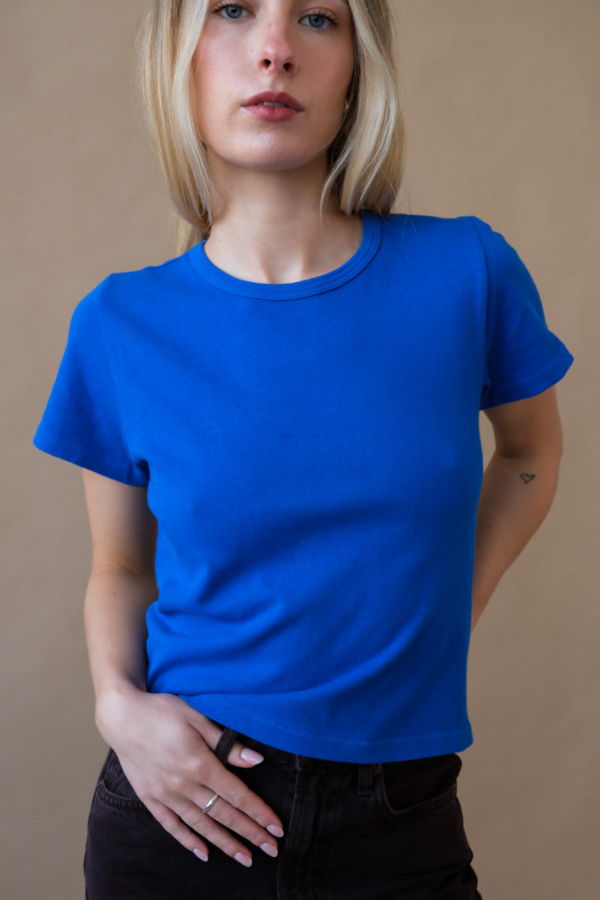 Le Bon Shoppe Little Boy Tee - Cobalt