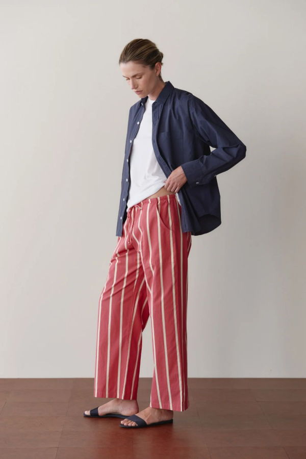 Donni. Pop Stripe Drawstring Pant