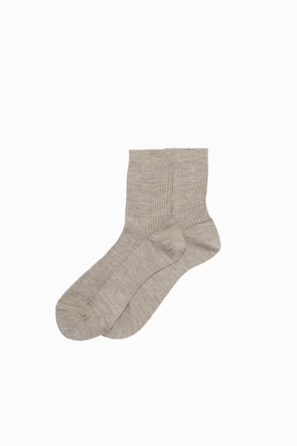Maria La Rosa English Socks - Natural