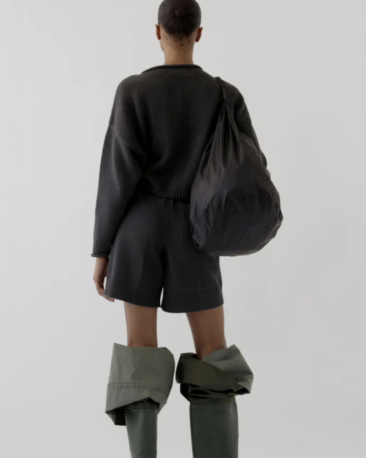 James Street Co. Rae Knitted Cotton Shorts - Image 4 of 5