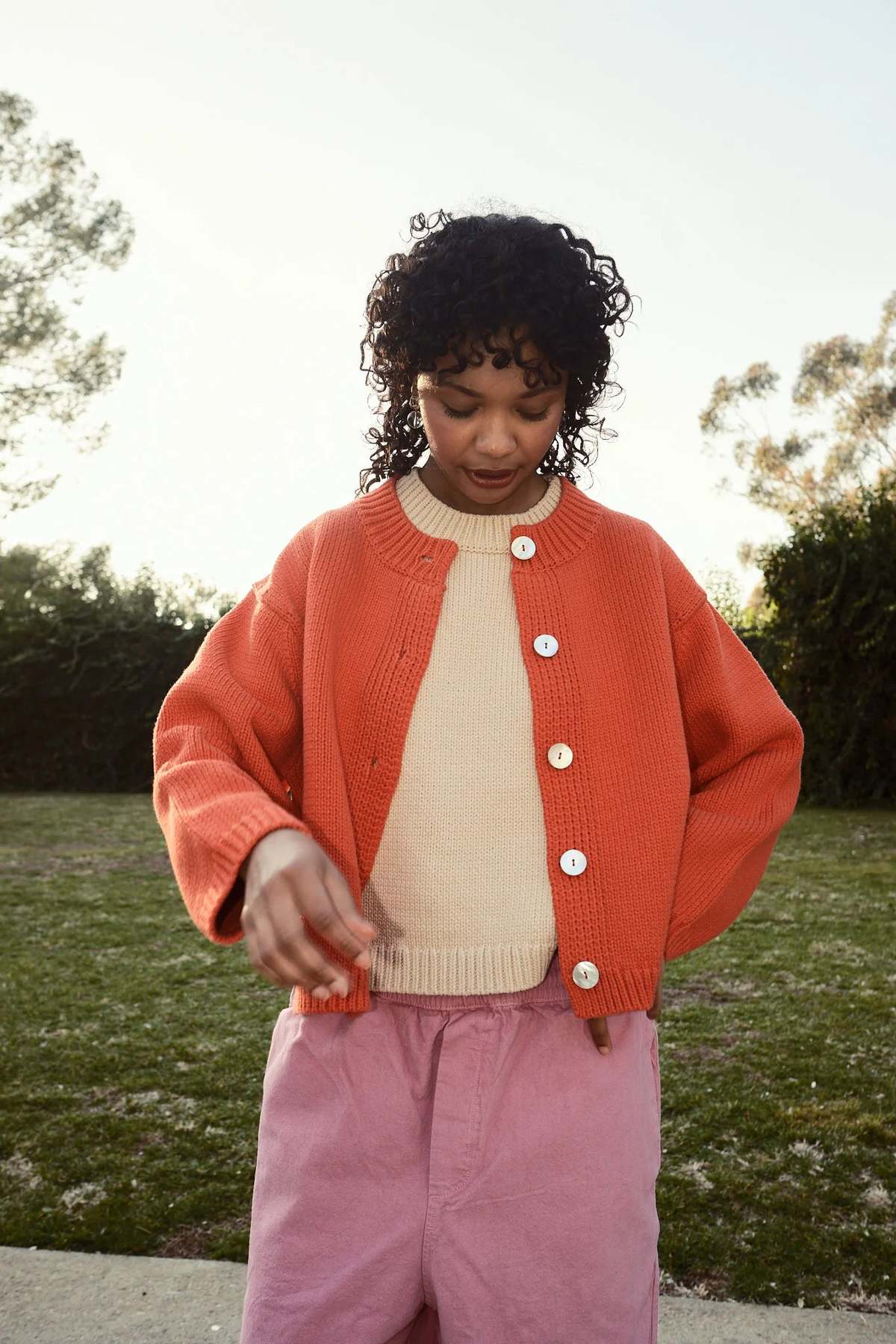 Nikki Chasin Shiloh Cotton Cardigan - Image 5 of 11