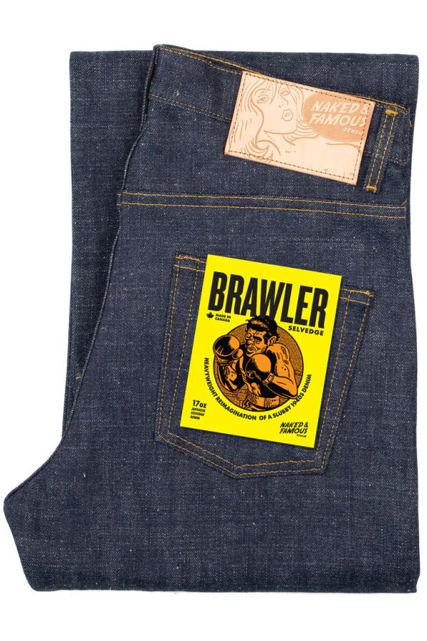 Naked & Famous Strong Guy Brawler Selvedge Jeans