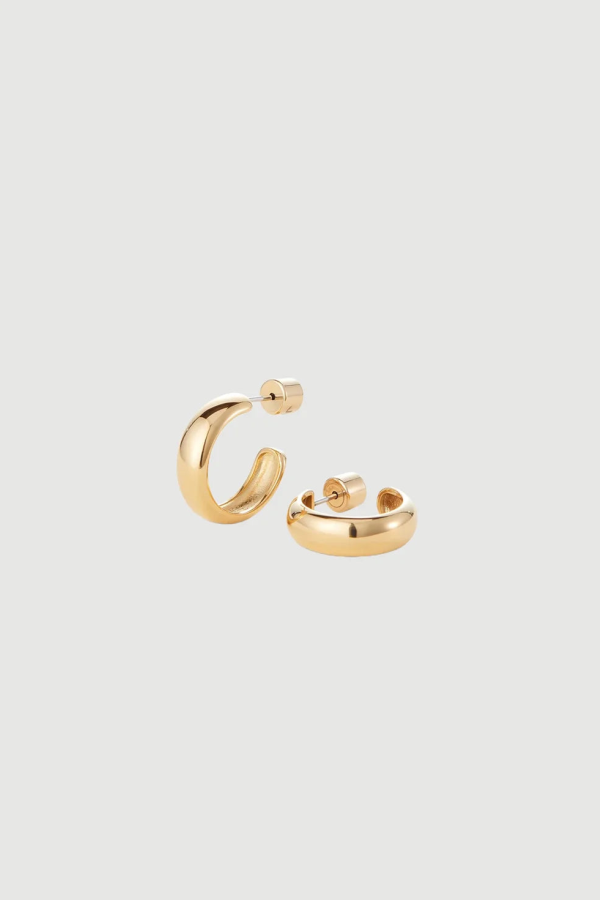 Jenny Bird Staple Hoop Small Earrings