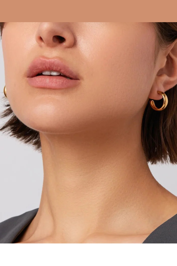 Jenny Bird Staple Hoop Small Earrings