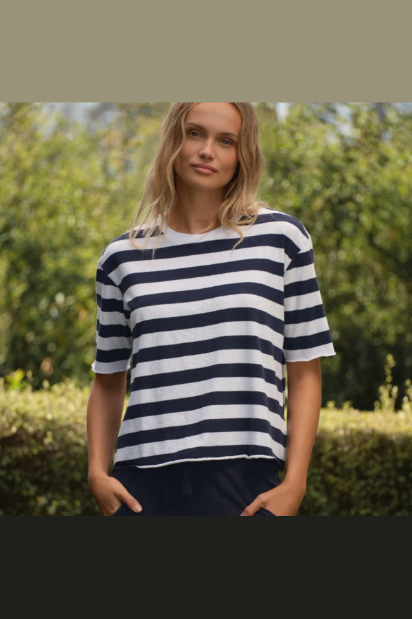 Frank & Eileen Perry Tee - Nautical Stripe