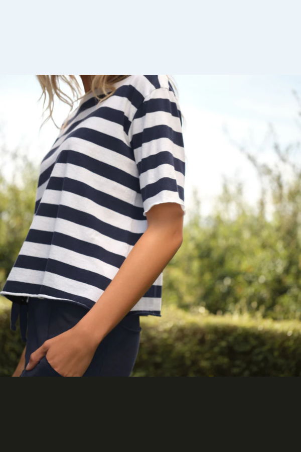 Frank & Eileen Perry Tee - Nautical Stripe