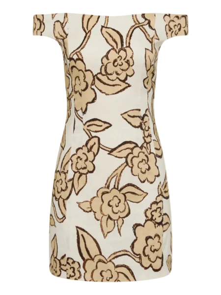 sir florent mini dress Sir The Label Florent Mini Dress in Cream Size 1 / AU 8
