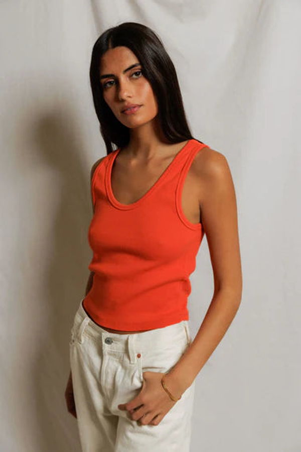 Perfect White Tee Blondie Tank