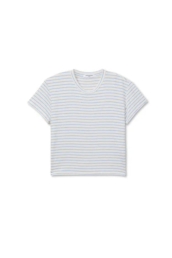 Perfect White Tee Erin Stripe Short Sleeve Tee