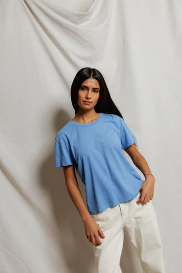 Perfect White Tee Harley Boxy Crew Tee