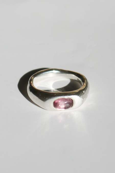 Gabriela Artigas Axis Ring w/ Pave Diamonds - 14K Yellow Gold