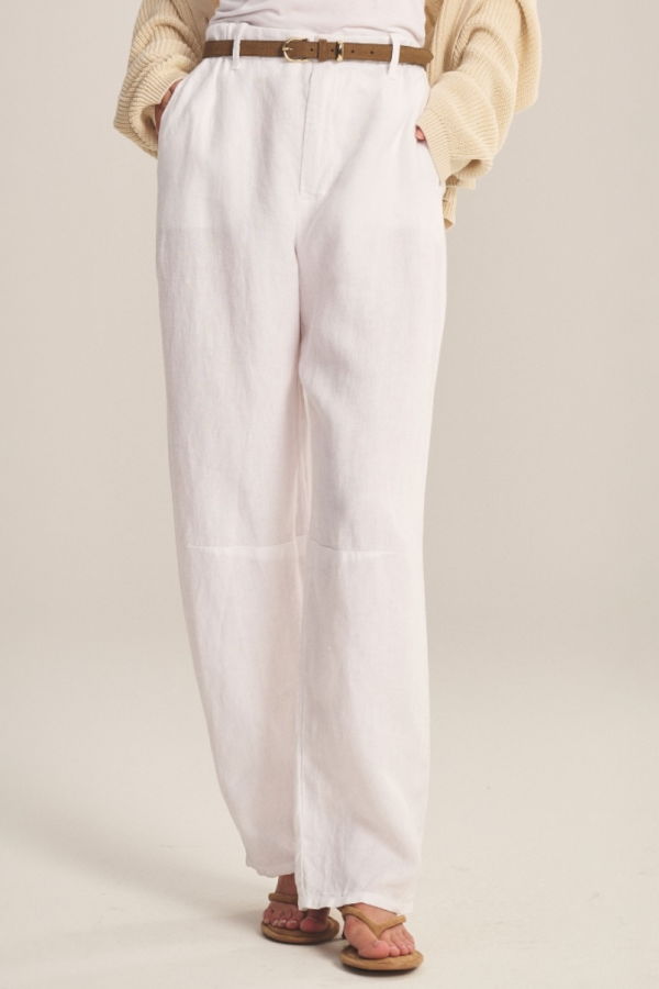 Velvet Taylor Pant - White