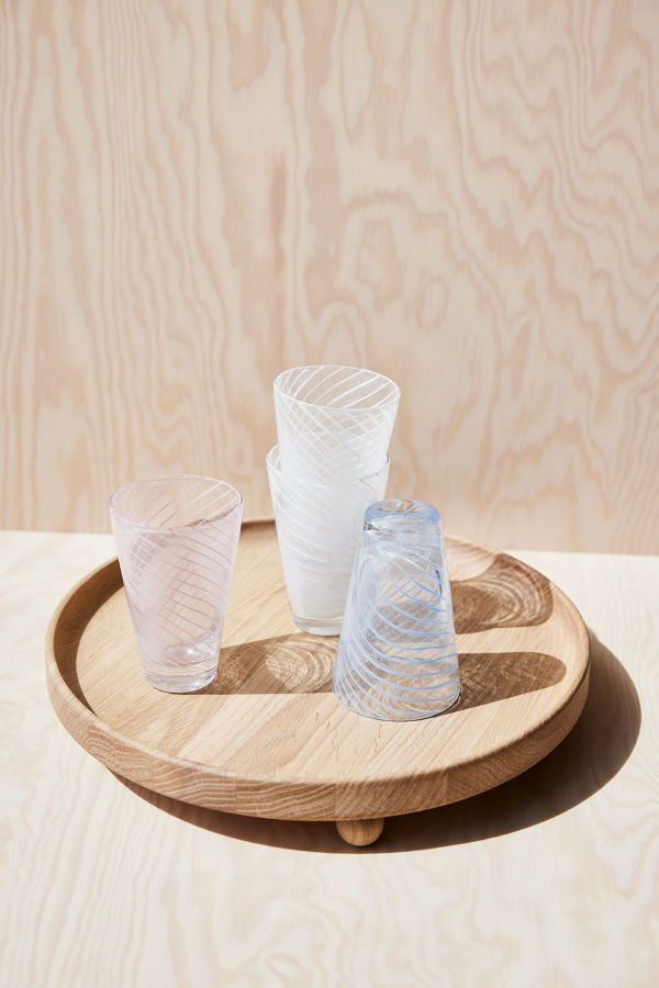 OYOY LIVING DESIGN Yuka Groove Glass Set