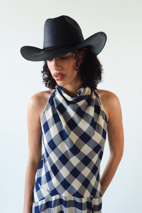 Clyde Western Hat in Toquilla Straw