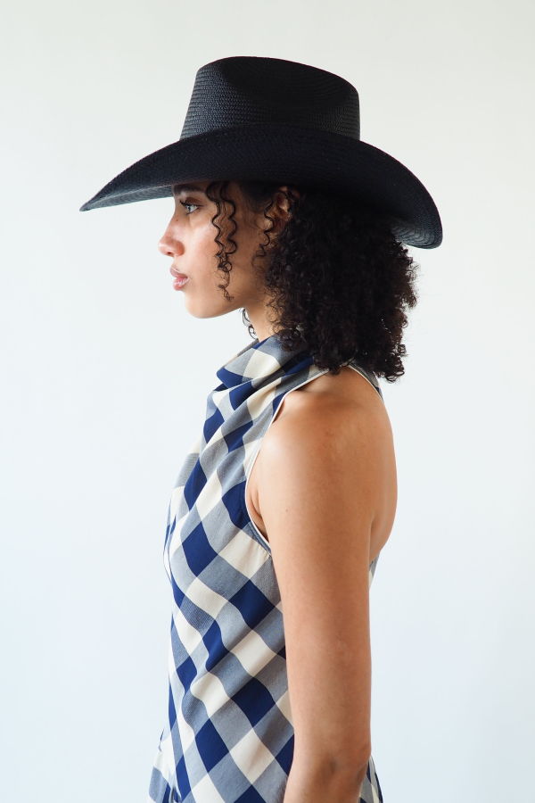 Clyde Western Hat in Toquilla Straw