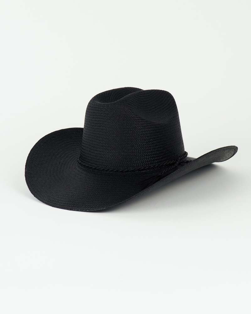 Clyde Western Hat in Toquilla Straw