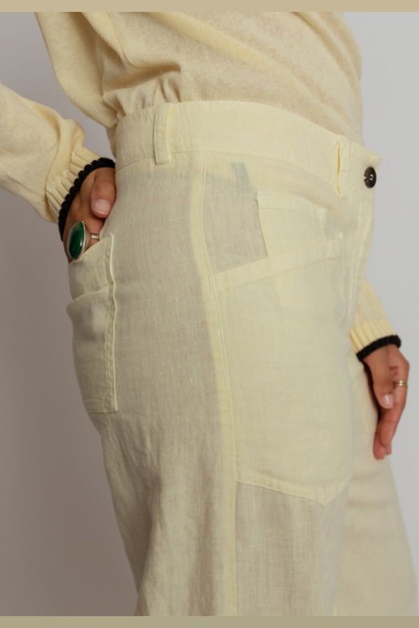 Hannes Roether Daisy Linen Pants