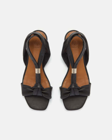 grounds Moopie Leather Sandal - Gray/Ice Gray | Garmentory