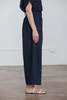 Black Crane Wide Pant with Micro Wave - Thumbnail 2
