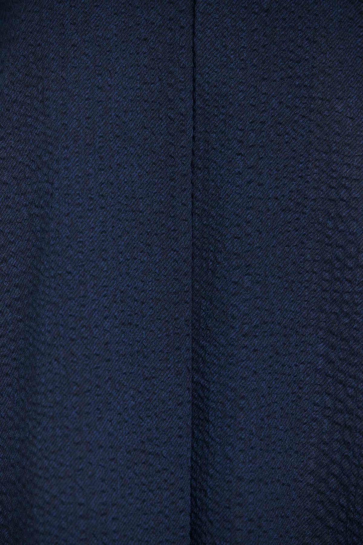 Black Crane Wide Pant with Micro Wave - Image 6 of 6