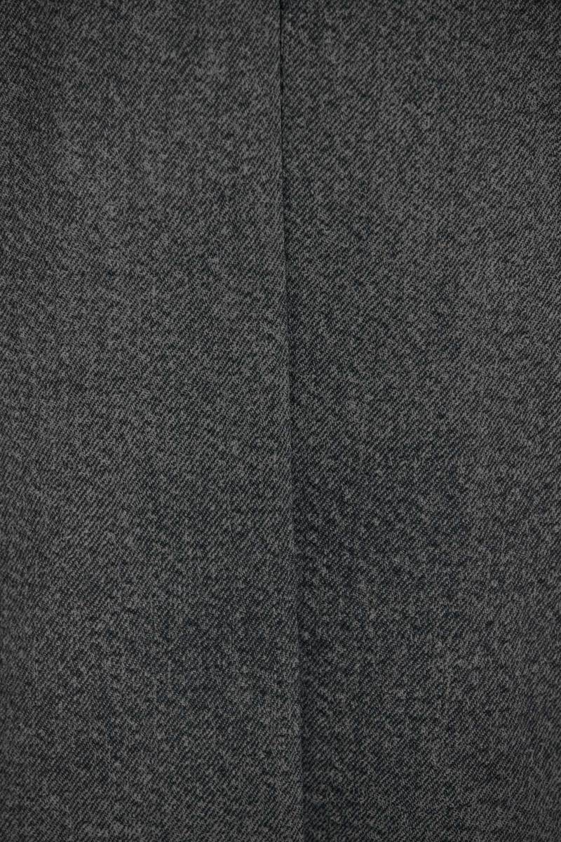 Black Crane Wide Pant with Micro Wave