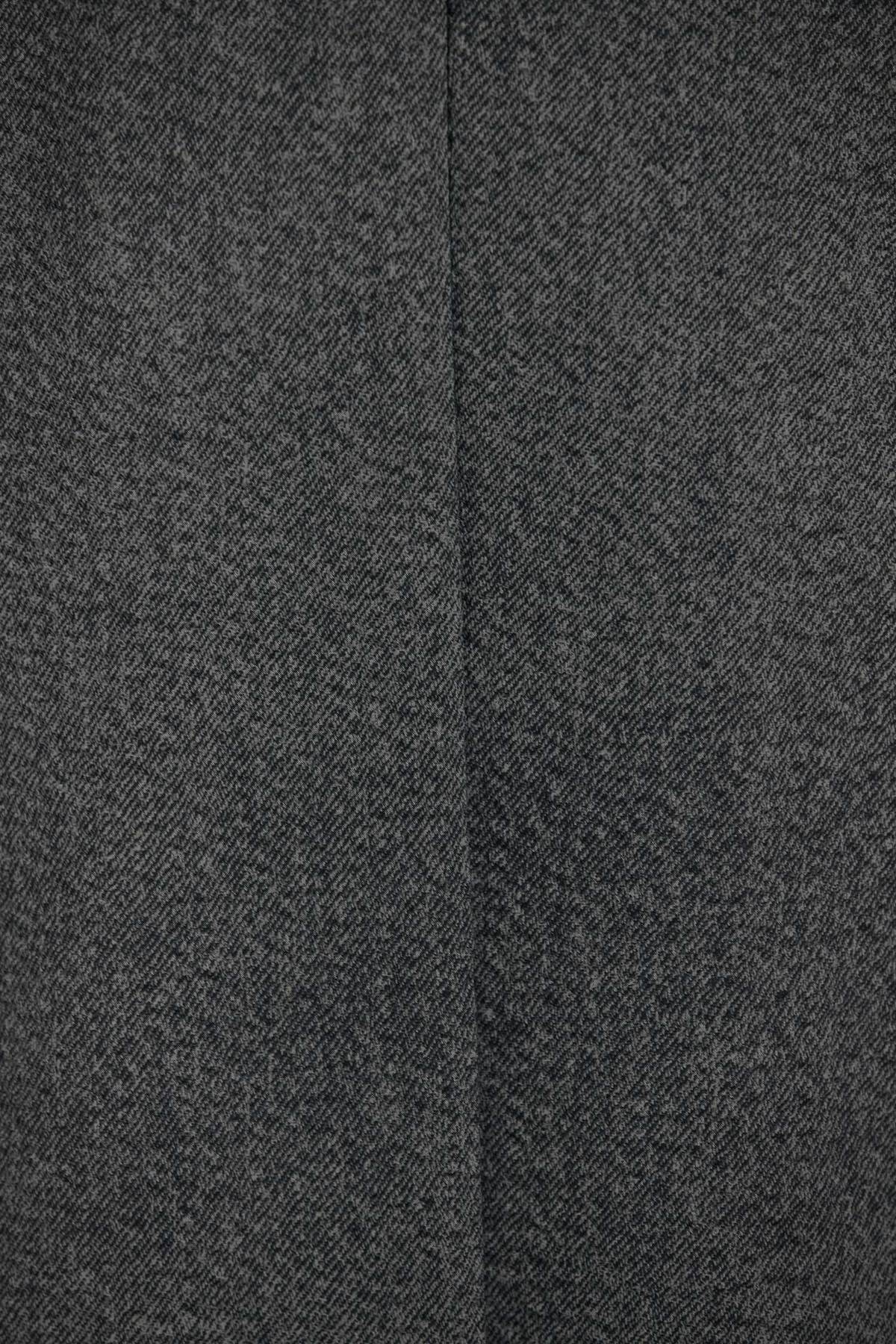 Black Crane Wide Pant with Micro Wave - Image 6 of 6