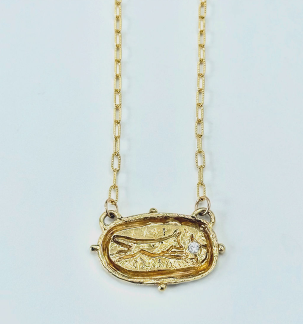 Melissa De La Fuente Keep Going Necklace