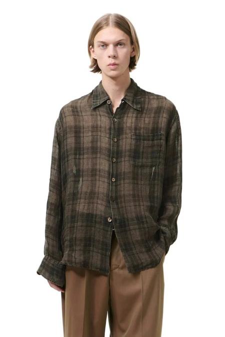 Our Legacy Duo Shirt - Hefty Brown | Garmentory