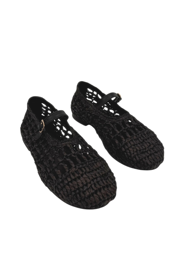 Amie Rafa Straw Summer Mary Janes