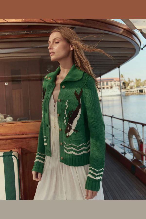 The Great. The Bass Cardigan