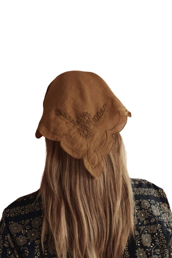The Great. The Scalloped Bandana - Clay