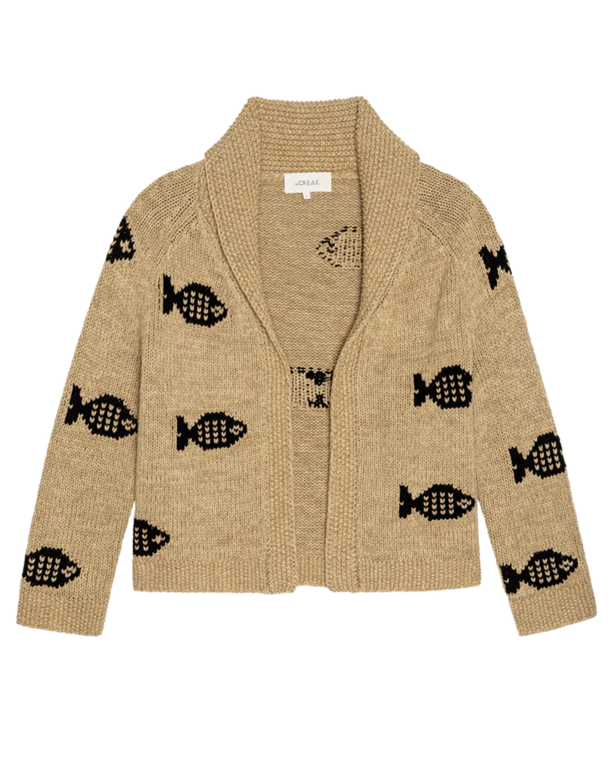 The Great. The Swimming Fish Lodge Cardigan - Image 5 of 5