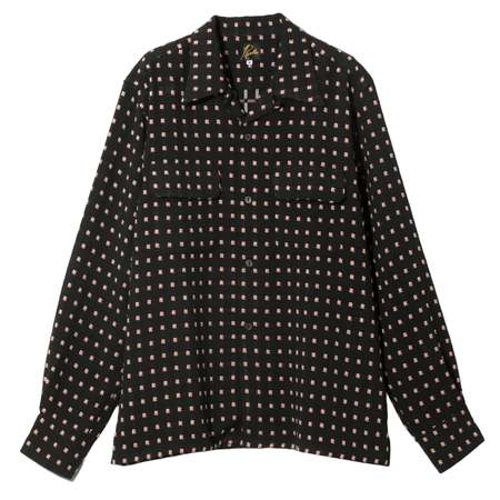 ジャケット・アウター HELIOT EMIL CONCORDANCE PUFFED SHIRT 46 Heliot Emil Concordance Puffed Shirt - Black | Garmentory