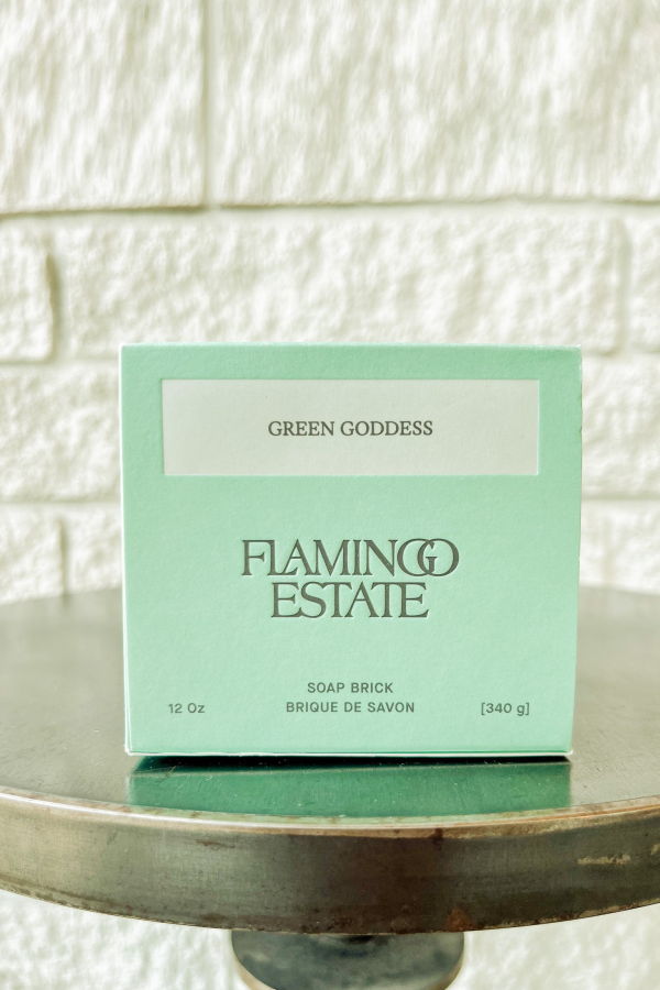 Flamingo Estate Green Goddess Soap Brick