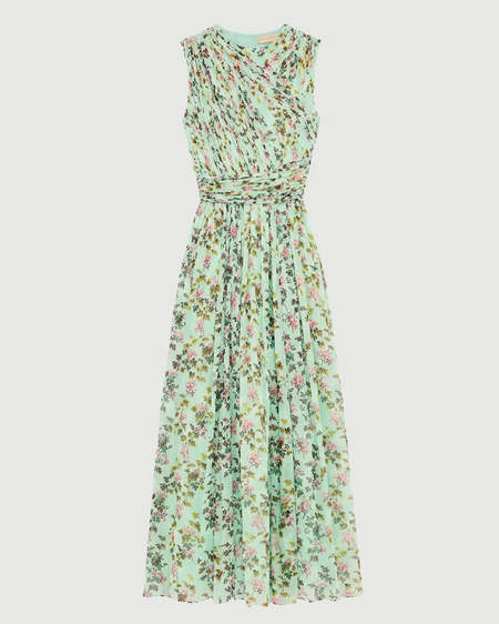 long cotton dress Navy Cotton Mabel Maxi Dress main image 1