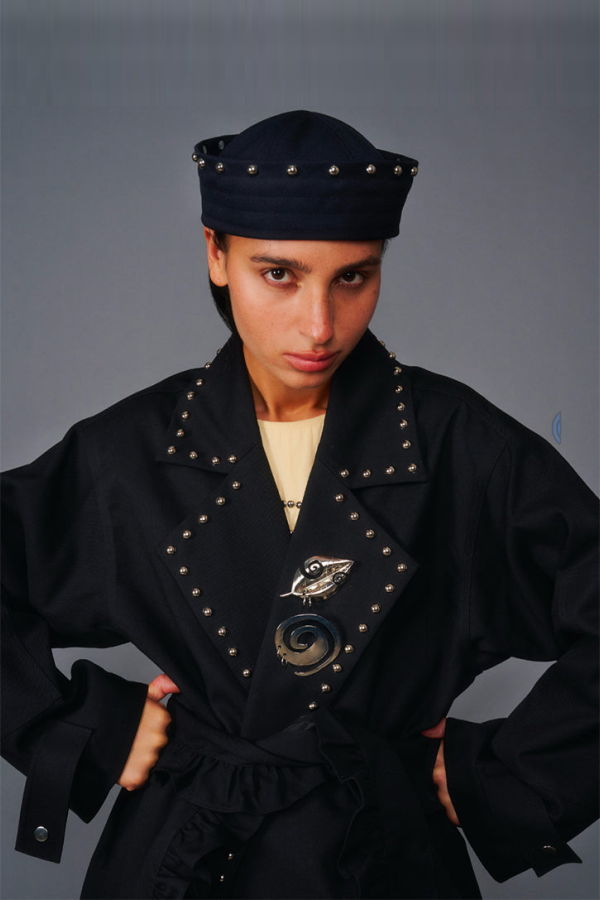 Clyde KkCo x Clyde Rivet Sailor Hat - Onyx