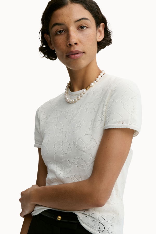 By Malene Birger Brit T-Shirt - White
