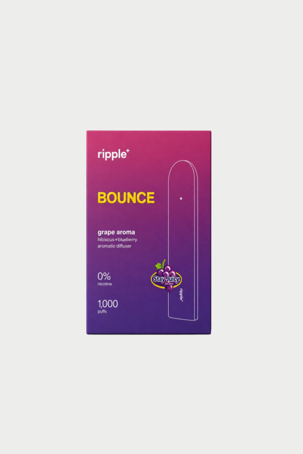 Ripple Plant-Powered Puffs Bounce/Grape Aroma