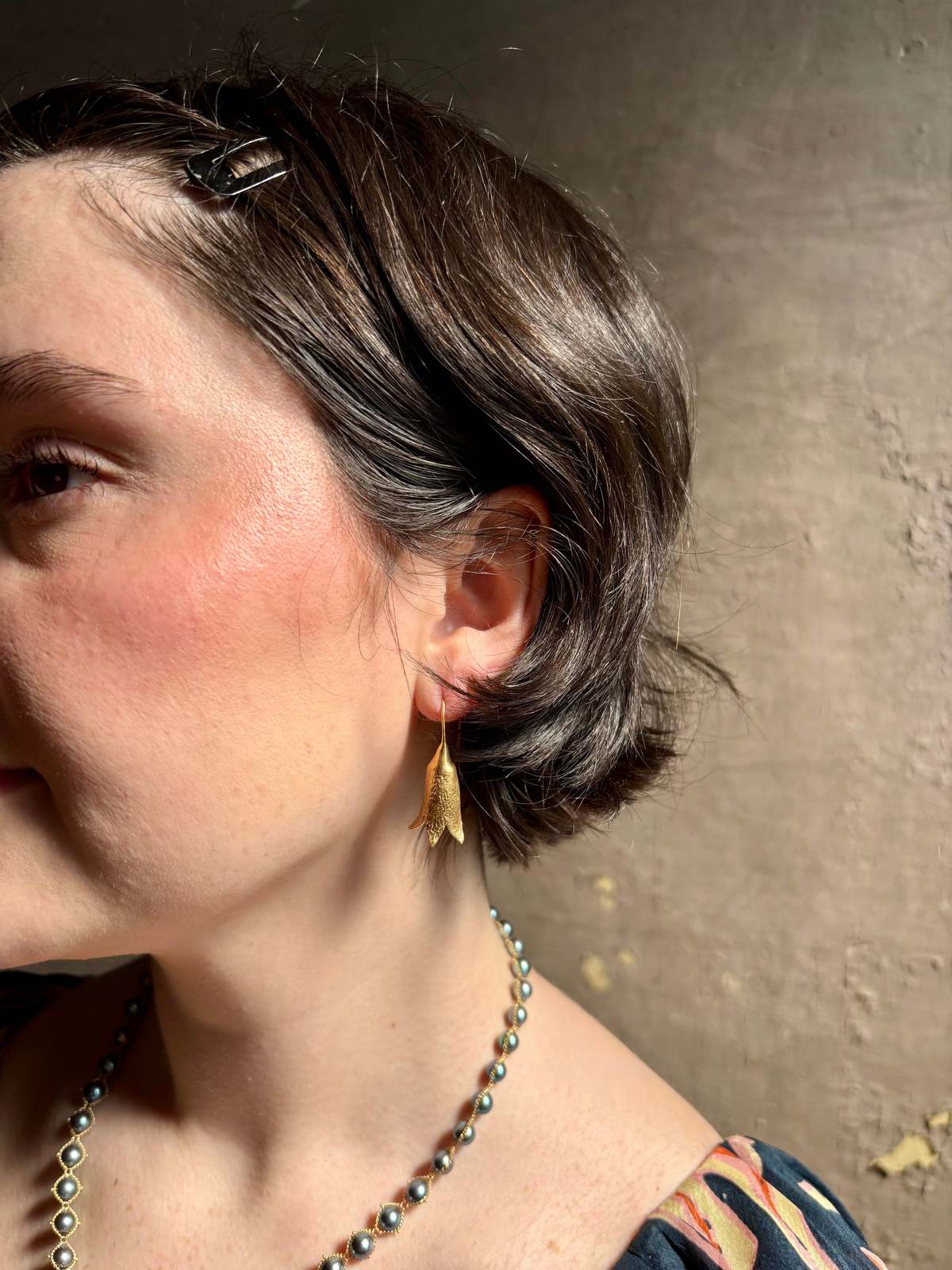 Amber Mahler Silver Bells Hoop Earrings - Image 2 of 5